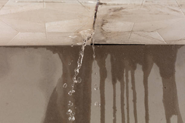 Professional Burst Pipe Cleanup technician working in Kennerdell, PA